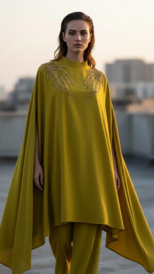 Lycra wirh sequence embroidery