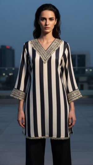 Monochrome Royale Co-ord Set