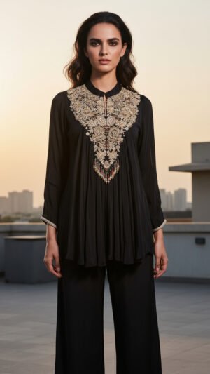 Noir Bloom Co-ord Set