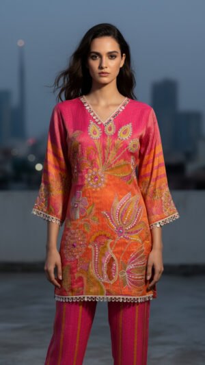 Sunset Bloom Co-ord Set