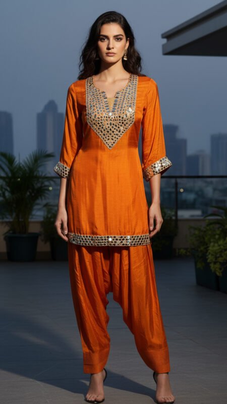 Mirror Glaze Patiala Set