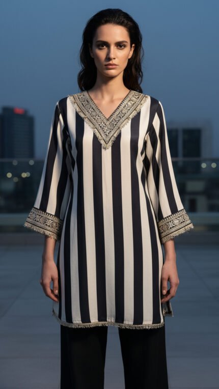 Monochrome Royale Co-ord Set