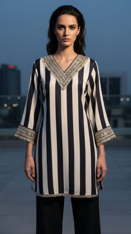 Monochrome Royale Co-ord Set