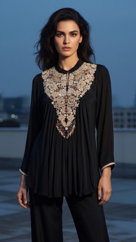 Noir Bloom Co-ord Set