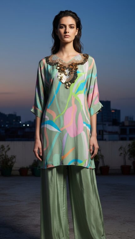 Pastel Gleam Co-ord Set