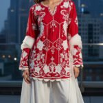 Ruby Garden A-Line Suit Set