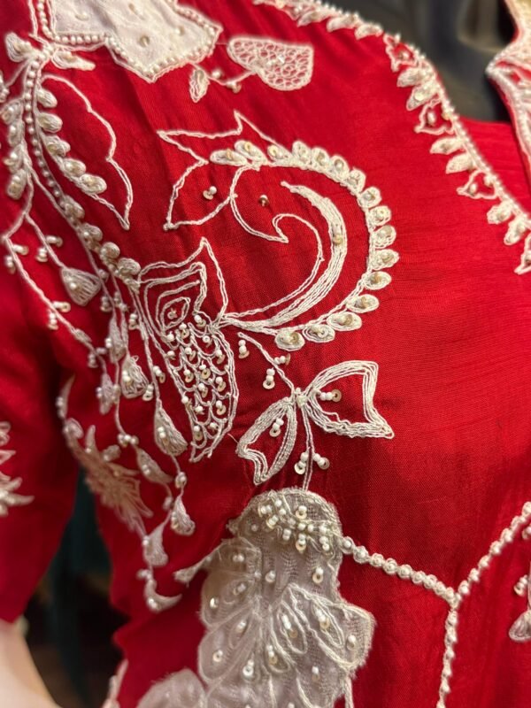 Ruby Garden A-Line Suit Set