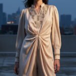 Sandstone Knot Suit – Nude Brown