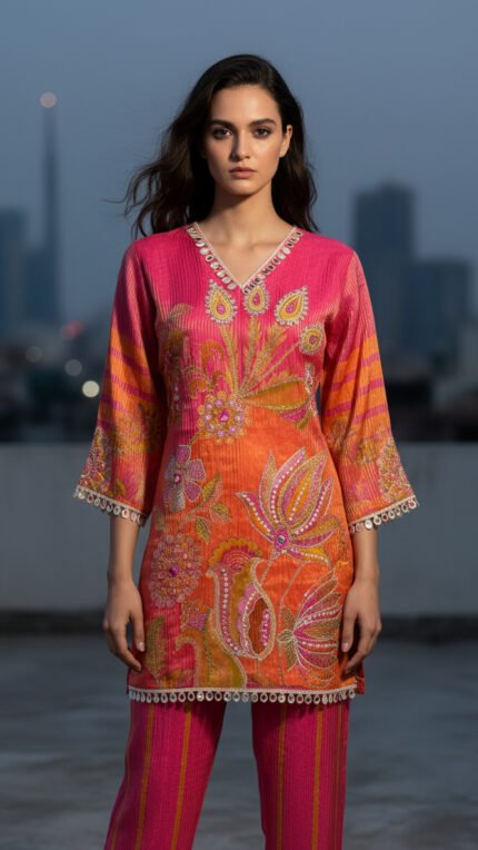 Sunset Bloom Co-ord Set