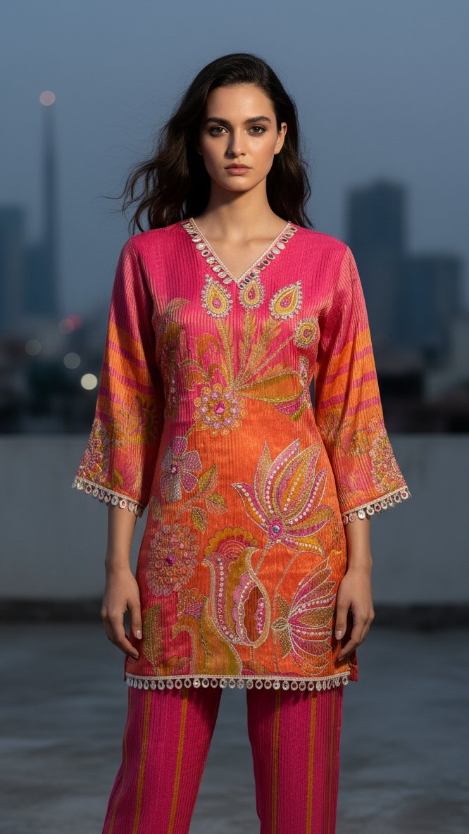 Sunset Bloom Co-ord Set